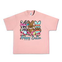 Salmon Happy Easter western peeps Urban Heavy Tee - OliviaCreatesArt