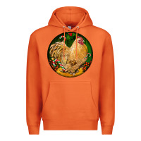 Carrot cochin rooster christmas Premium Hoodie - LillyAllenDesigns