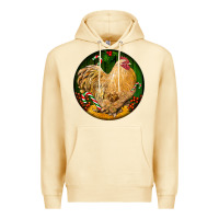 Pina Colada cochin rooster christmas Premium Hoodie - LillyAllenDesigns