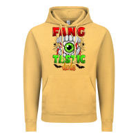 Vintage Mustard fang tastic dude Vintage Hoodie - Zillion Design Studio