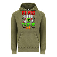 Vintage Olive fang tastic dude Vintage Hoodie - Zillion Design Studio