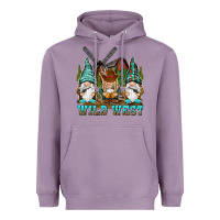 Lavender wild west gnomies Heavyweight Hoodie - NancyCooperArtShop