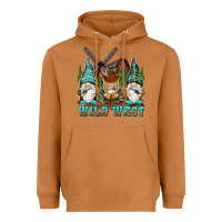 Meerkat wild west gnomies Heavyweight Hoodie - NancyCooperArtShop