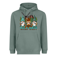 Sage wild west gnomies Heavyweight Hoodie - NancyCooperArtShop