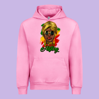 I Am Black History Urban Hoodie Designed By Nancycooperartshop