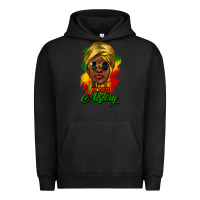 Pigment Black i am black history Urban Hoodie - NancyCooperArtShop