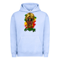 Pigment Grape Ice i am black history Urban Hoodie - NancyCooperArtShop