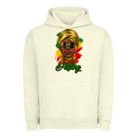 Pigment Pistachio i am black history Urban Hoodie - NancyCooperArtShop