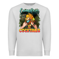 Dove Grey campfirescocktails Premium Sweatshirt - NancyCooperArtShop