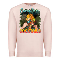 Pale Pink campfirescocktails Premium Sweatshirt - NancyCooperArtShop