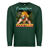 Sports Green campfirescocktails Premium Sweatshirt - NancyCooperArtShop