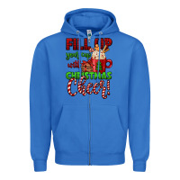 True Royal fill up your cup with christmas cheer Zipper Hoodie - Jasminsmagicworld