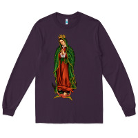 Plum our lady of guadalupe Long Sleeve Tee - JahusDesignShop