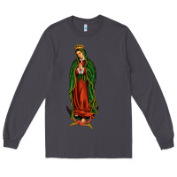 Smoke our lady of guadalupe Long Sleeve Tee - JahusDesignShop