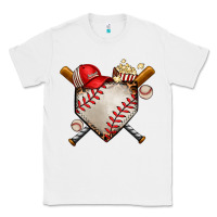 White baseball Classic Tee - AdoDesignShop