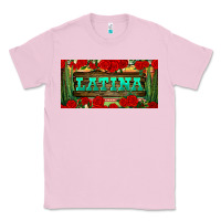 Bubblegum Pink latina license plate Classic Tee - BundleAndBundleShop