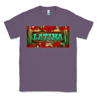 Lavender latina license plate Classic Tee - BundleAndBundleShop