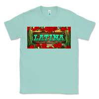 Latina License Plate Classic Tee | Teevron