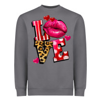 Storm love lips Heavyweight Sweatshirt - FaDigitalArtStudio