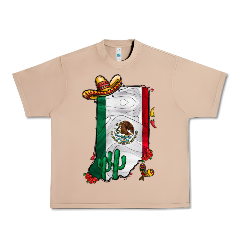 Mexican Indiana Urban Heavy Tee by CowhideDigitalArt | Teevron