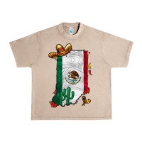 French Oak mexican indiana Urban Heavy Tee - CowhideDigitalArt