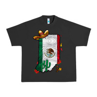 Pigment Black mexican indiana Urban Heavy Tee - CowhideDigitalArt