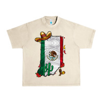 Sandshell mexican indiana Urban Heavy Tee - CowhideDigitalArt