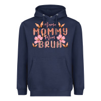Navy mama mommy mom bruh Heavyweight Hoodie - MaliasSmallBusiness