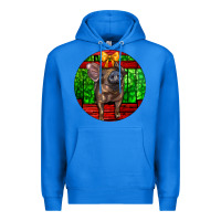 True Royal christmas pig Premium Hoodie - LillyAllenDesigns