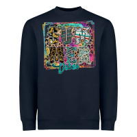 Navy summer vibes Heavyweight Sweatshirt - SublimationCraftShop