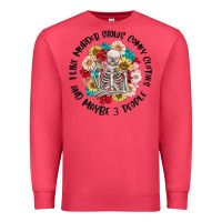 Cardinal i like murder shows comfy clothes and like 3 peopl Premium Sweatshirt - MaliasSmallBusiness