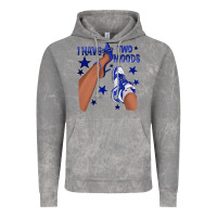Cloud Rock I Have Two Moods Royal Blue Sneakers Afro Girl Vintage Hoodie - texasbilliewilder
