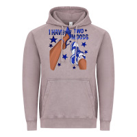 Vintage Zinc I Have Two Moods Royal Blue Sneakers Afro Girl Vintage Hoodie - texasbilliewilder