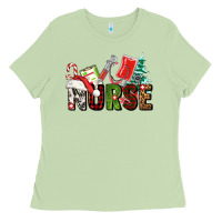 Matcha Christmas nurse Ladies Tee - AdoDesignShop