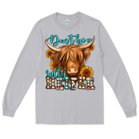 Moon Dust don't be a salty heifer long haired cow Long Sleeve Tee - Jasminsmagicworld
