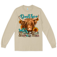 Mushroom don't be a salty heifer long haired cow Long Sleeve Tee - Jasminsmagicworld