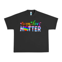 Pigment Black trans lives matter Urban Heavy Tee - HRA Design Shop