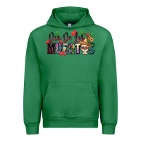 Emerald Dia De Los Muertos Urban Hoodie - texasbilliewilder
