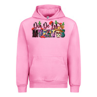 Fuchsia Pink Dia De Los Muertos Urban Hoodie - texasbilliewilder