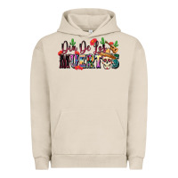 Pigment French Oak Dia De Los Muertos Urban Hoodie - texasbilliewilder
