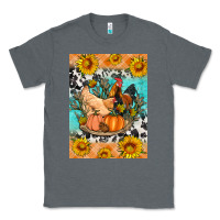 Charcoal Heather fall coop animals Classic Tee - Artiststas