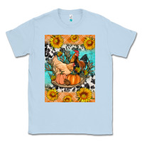 Dusty Blue fall coop animals Classic Tee - Artiststas
