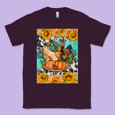 Fall Coop Animals Classic Tee Designed By Artiststas
