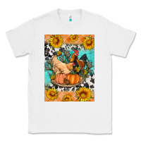 White fall coop animals Classic Tee - Artiststas