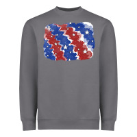 Storm Patriotic tie dye background Heavyweight Sweatshirt - CowGirlArtShop