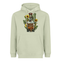 Matcha western whiskey bottle Heavyweight Hoodie - NancyCooperArtShop