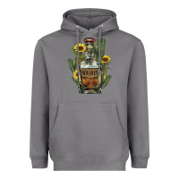 Storm western whiskey bottle Heavyweight Hoodie - NancyCooperArtShop