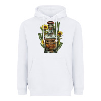 White western whiskey bottle Heavyweight Hoodie - NancyCooperArtShop