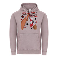 Vintage Zinc I Have Two Moods Black and Red Sneakers Afro Girl Vintage Hoodie - texasbilliewilder