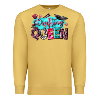 Antique Gold crafting queen Premium Sweatshirt - NancyCooperArtShop